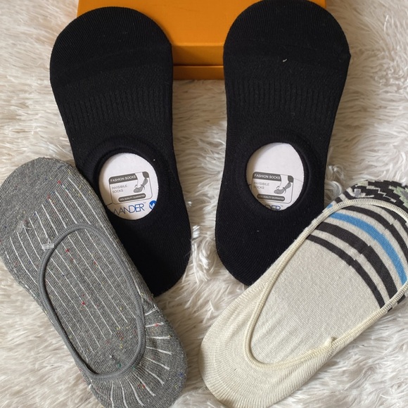 New invisible no show socks, assorted for women, size M - Picture 4 of 7